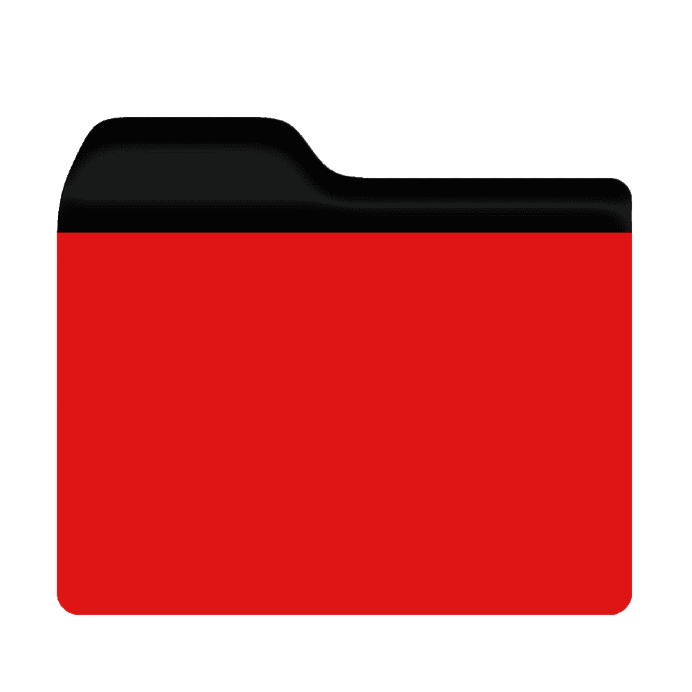 Red Folder  Transparent Image