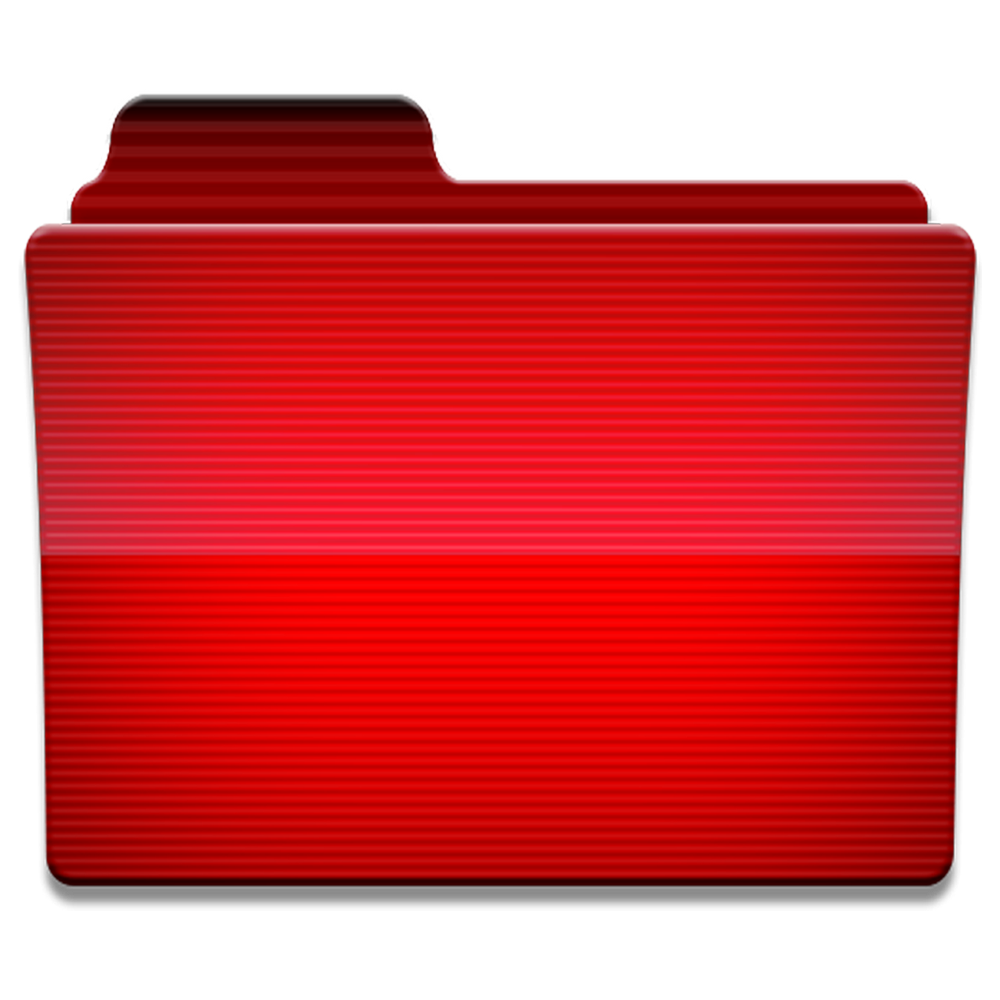 Red Folder  Transparent Clipart