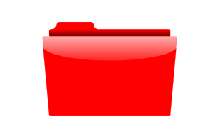 Red Folder PNG