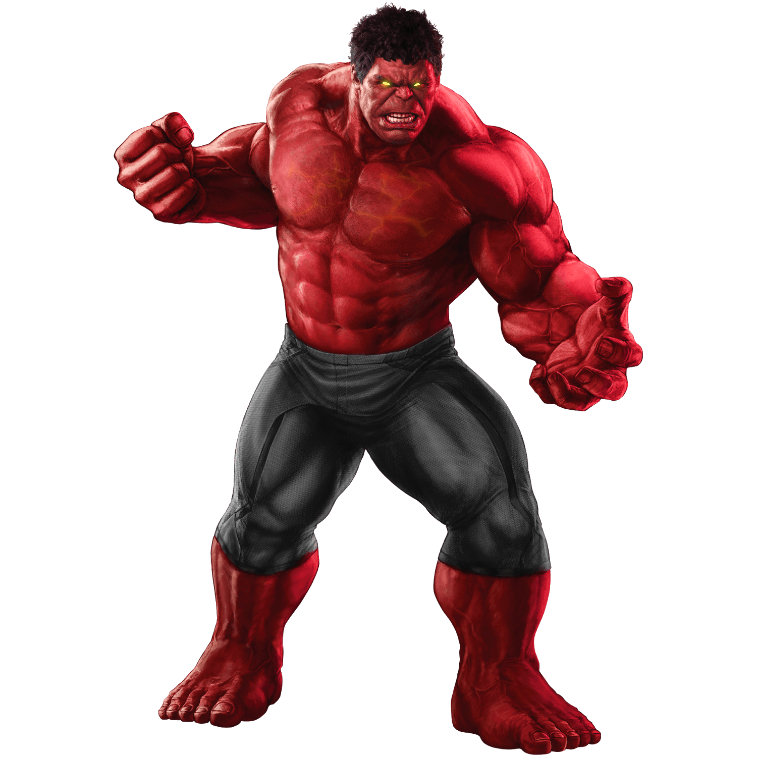Red Hulk Transparent Picture