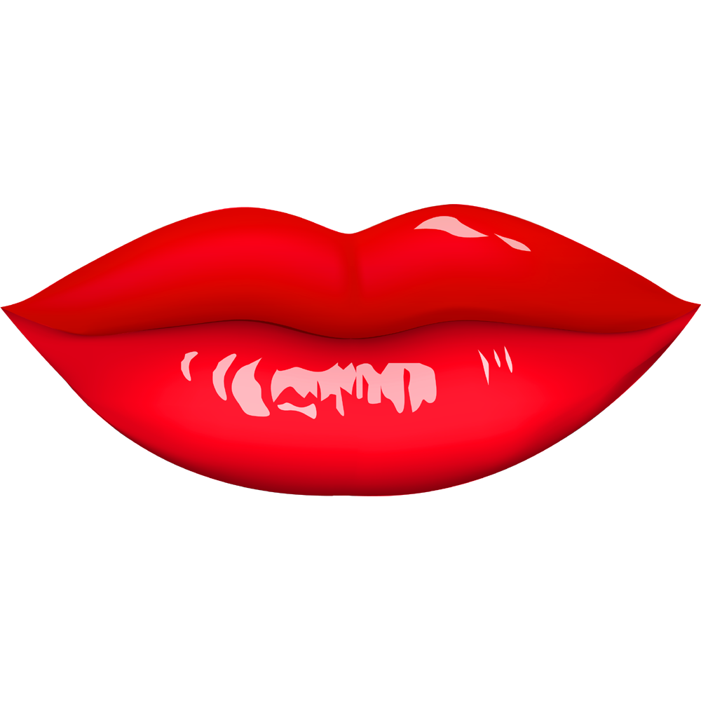 Red Lips Transparent Photo
