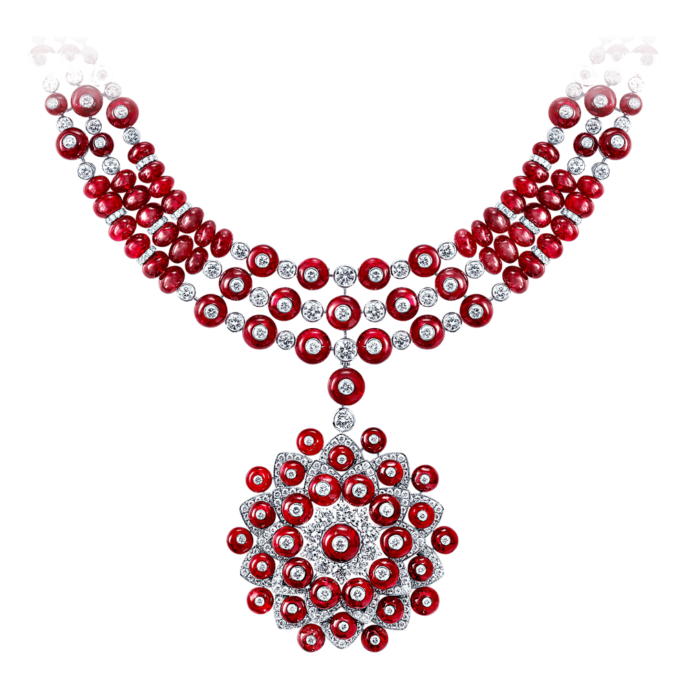 Red Necklace  Transparent Photo