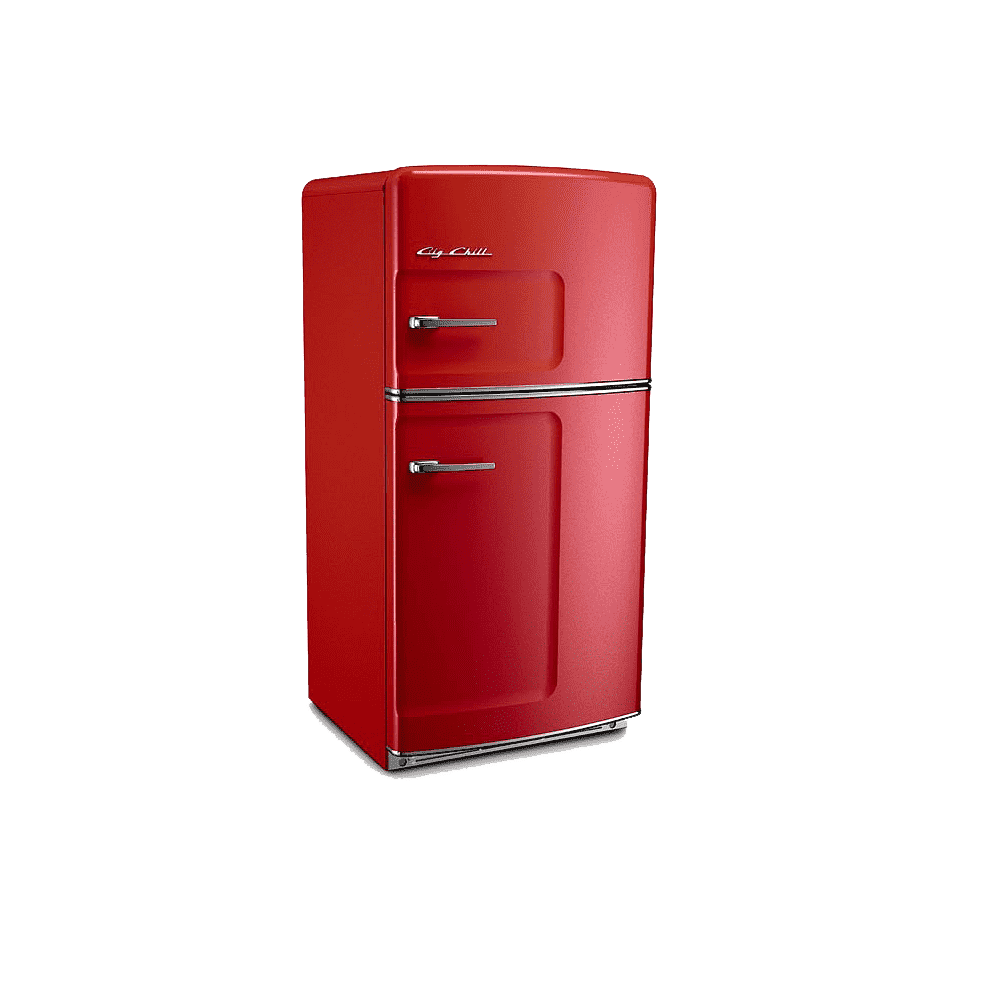 Red Refrigerator Transparent Picture