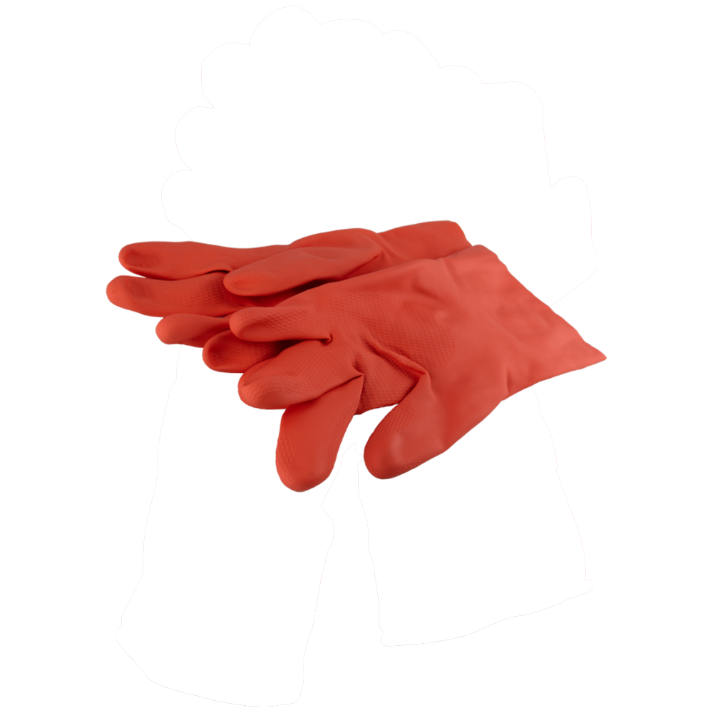 Red Rubber Gloves  Transparent Photo