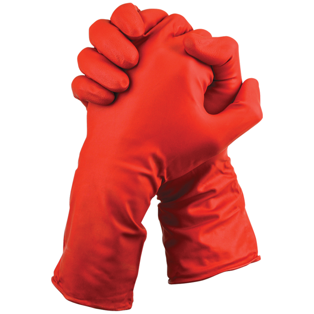 Red Rubber Gloves  Transparent Gallery