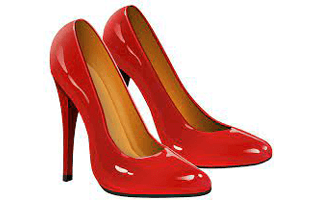 Red Sandal PNG