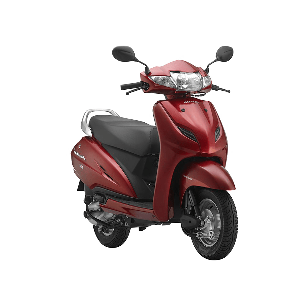 Red Scooty Transparent Image
