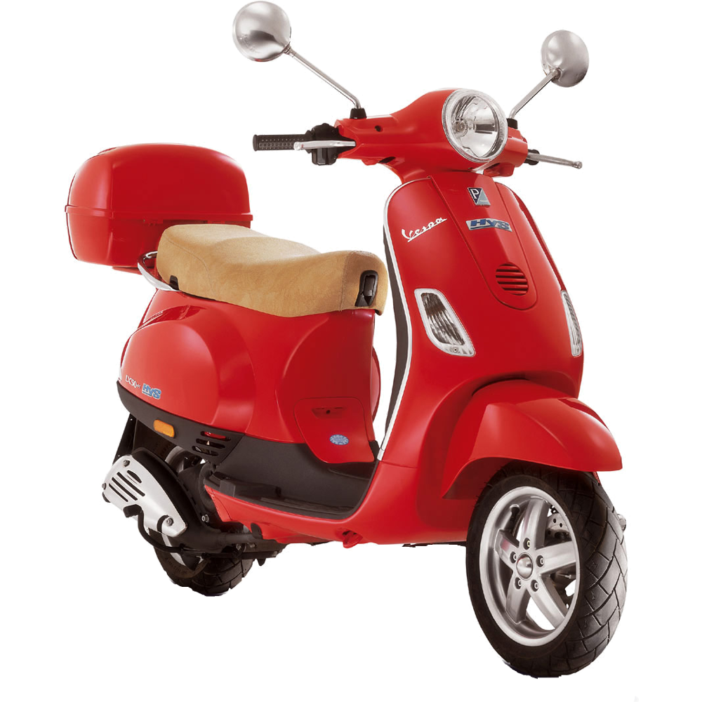 Red Scooty Transparent Photo