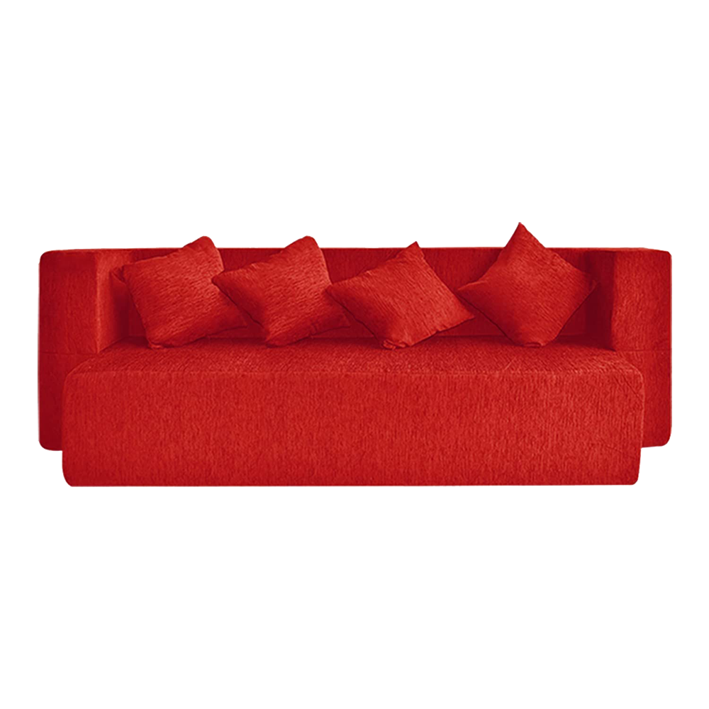Red Sofa Transparent Clipart