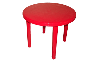 Red Table PNG