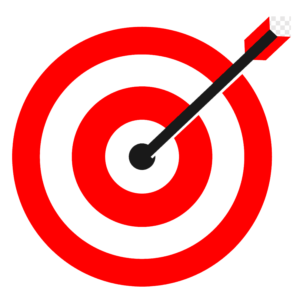 Red Target Transparent Picture