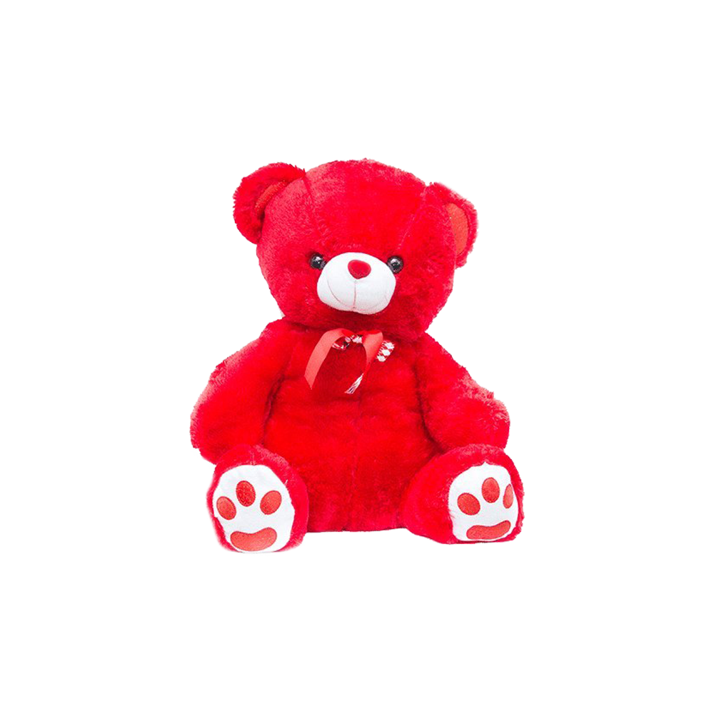 Red Teddy Bear Transparent Clipart