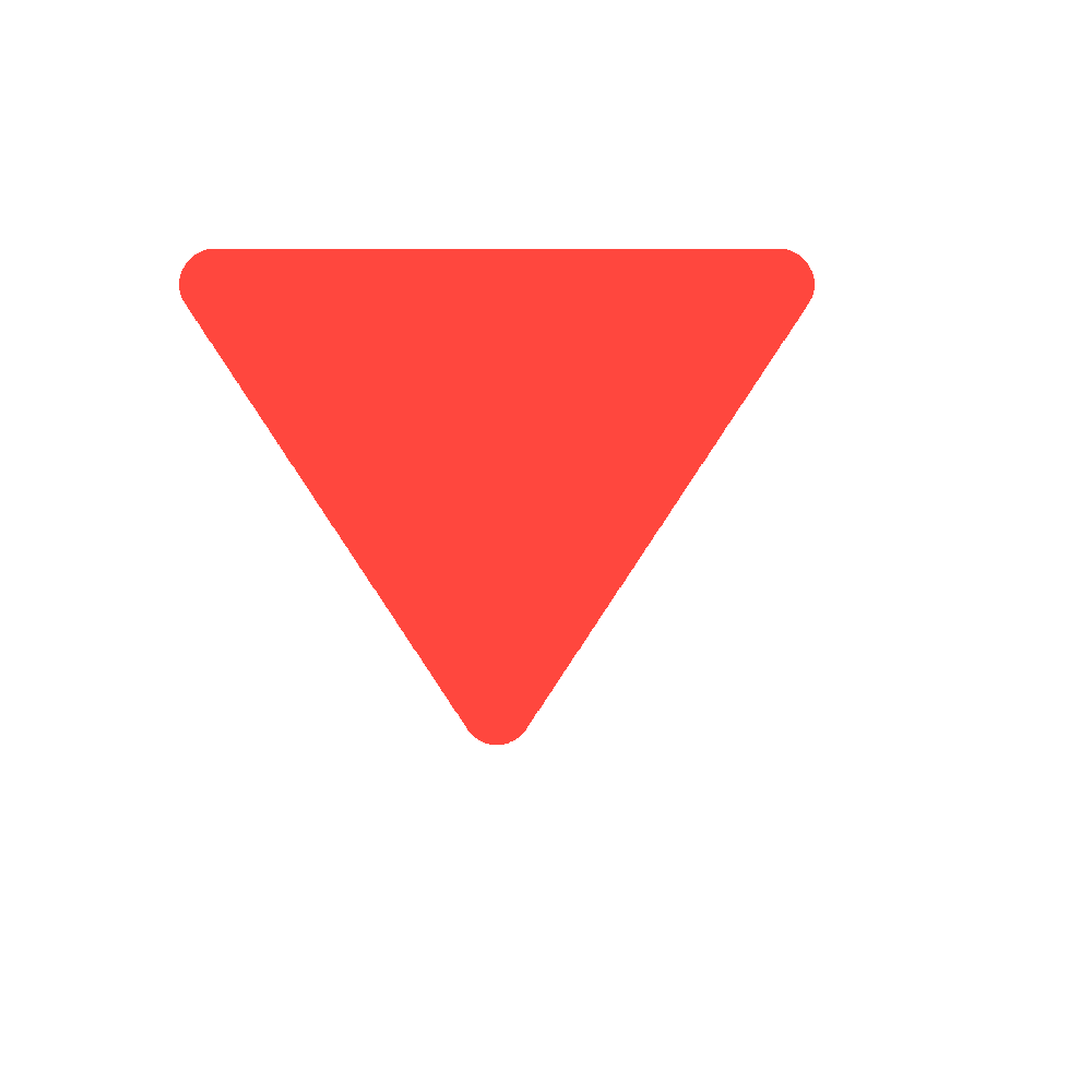 Red Triangle Transparent Picture