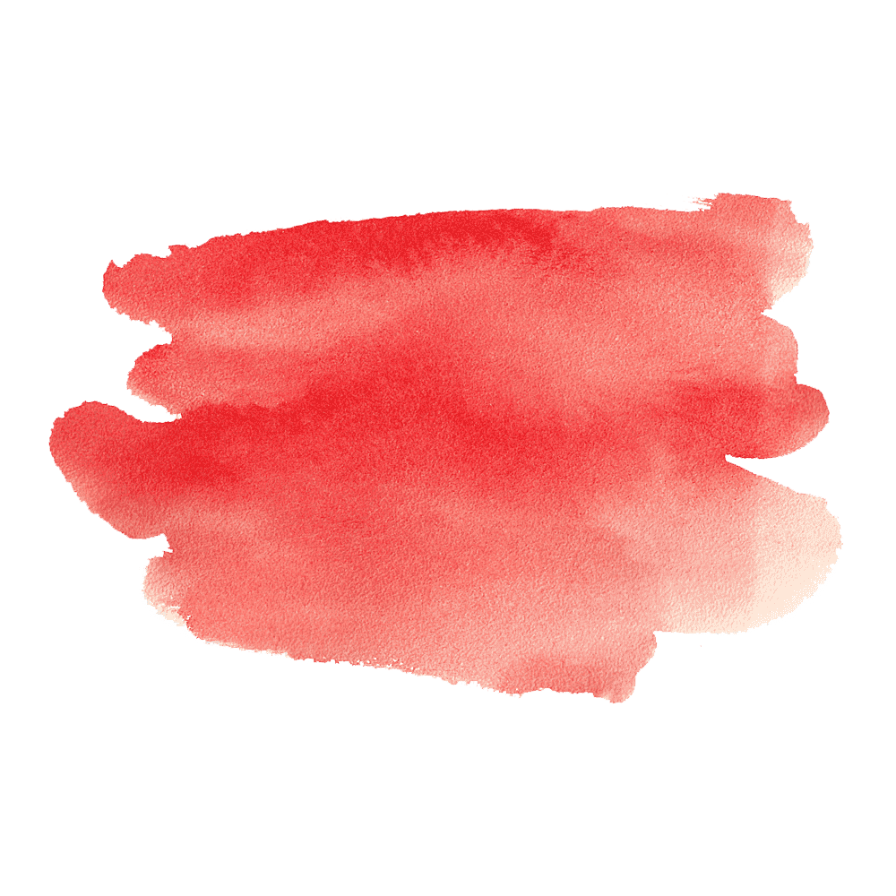Red Watercolor  Transparent Photo