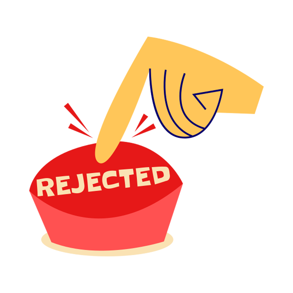 Reject Free Sticker Transparent Image