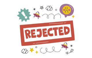 Rejected Sticker PNG