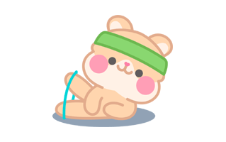 Resistance Band Sticker PNG