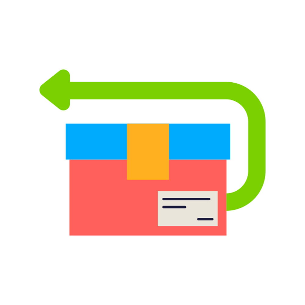 Return Box Free Sticker Transparent Image