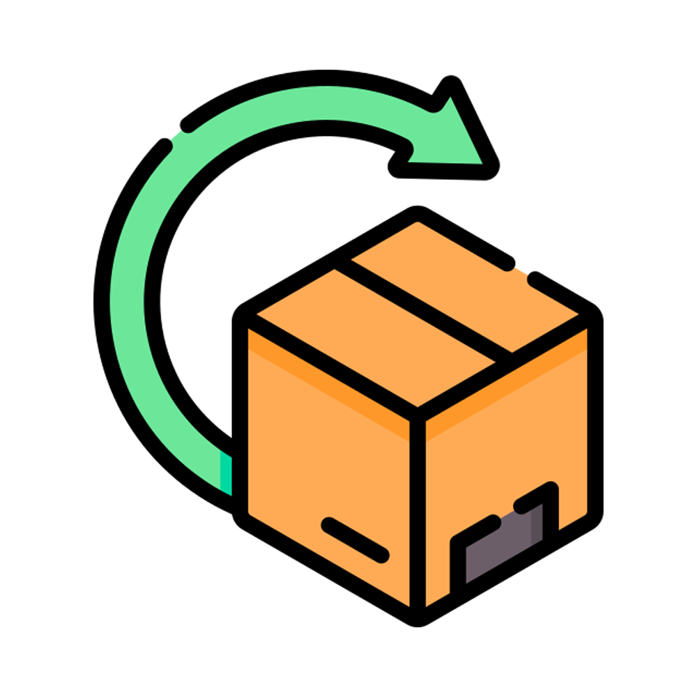 Return Box Free Sticker Transparent Picture