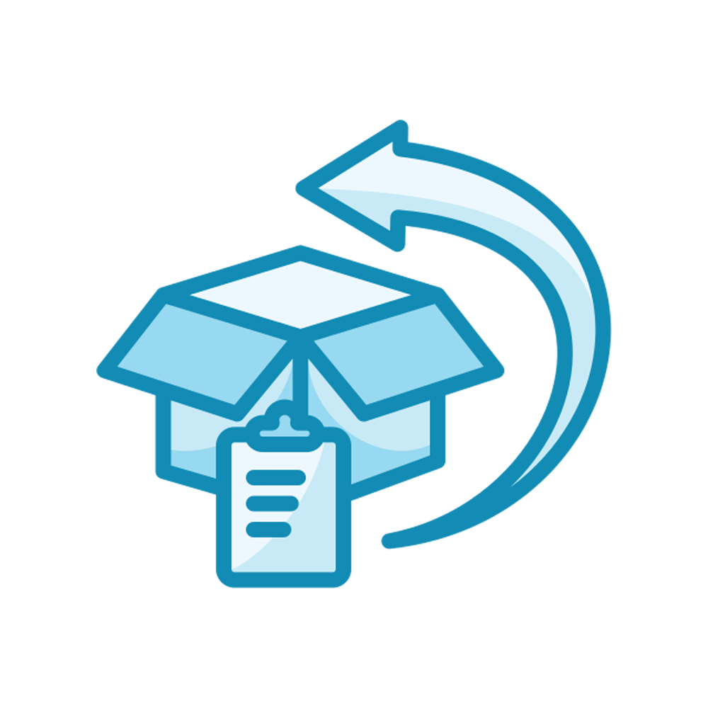 Return Box Sticker Transparent Photo