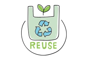 Reuse Free Sticker PNG