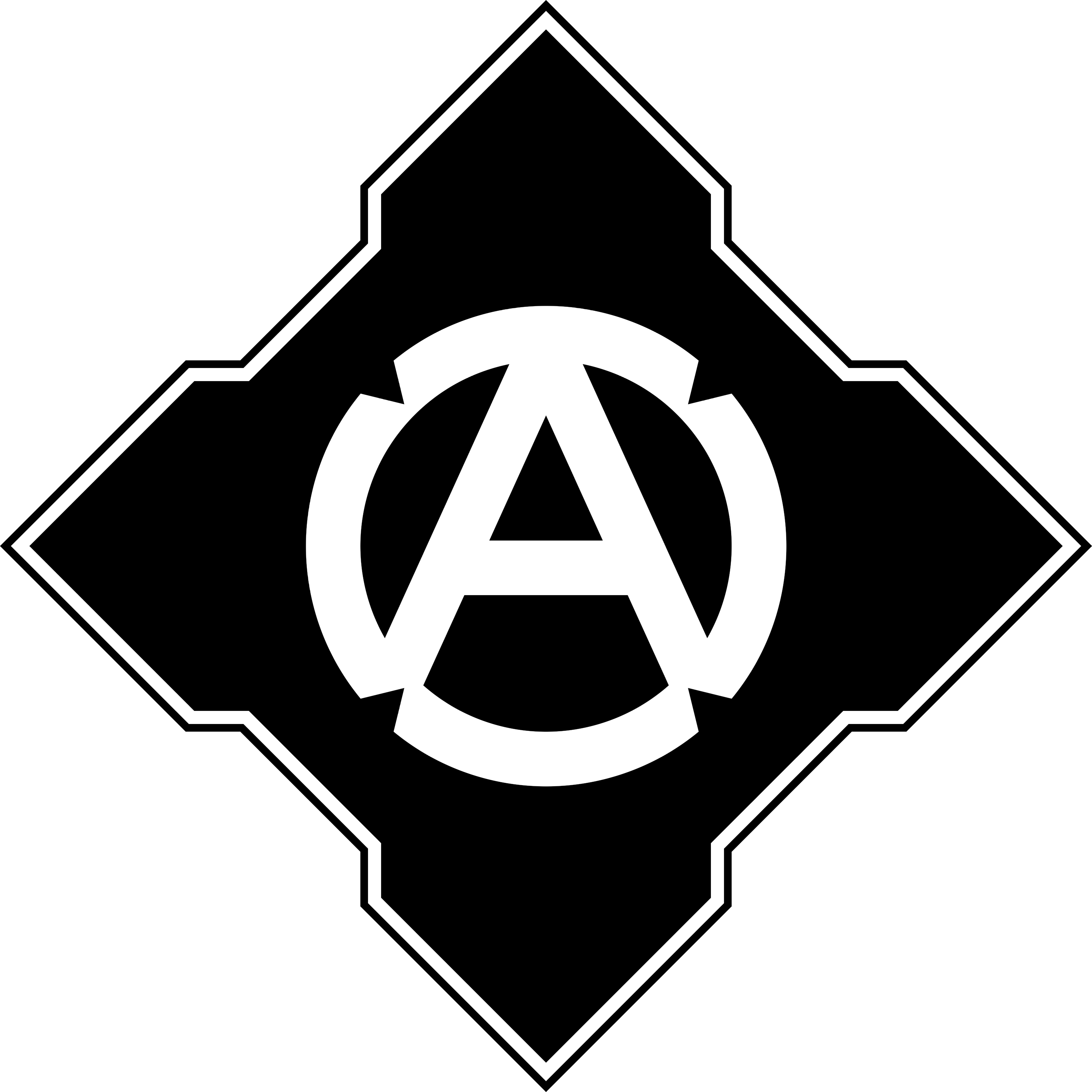 Revolutionary Action Emblem Logo Transparent Image