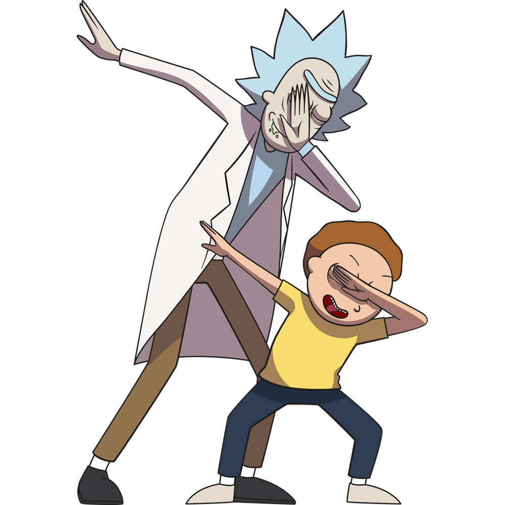 Rick And Morty Transparent Picture
