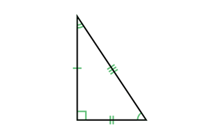 Right Triangle PNG