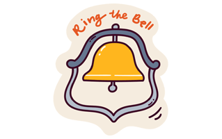 Ring Bell Sticker PNG