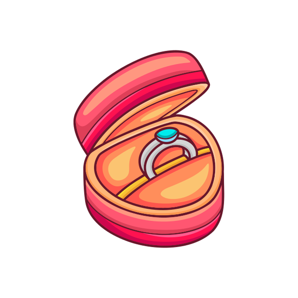 Ring Sticker Transparent Picture