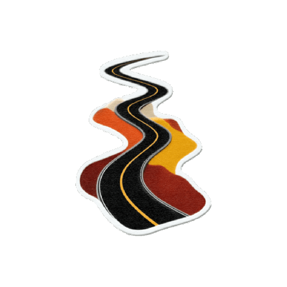 Road Sticker Transparent Picture