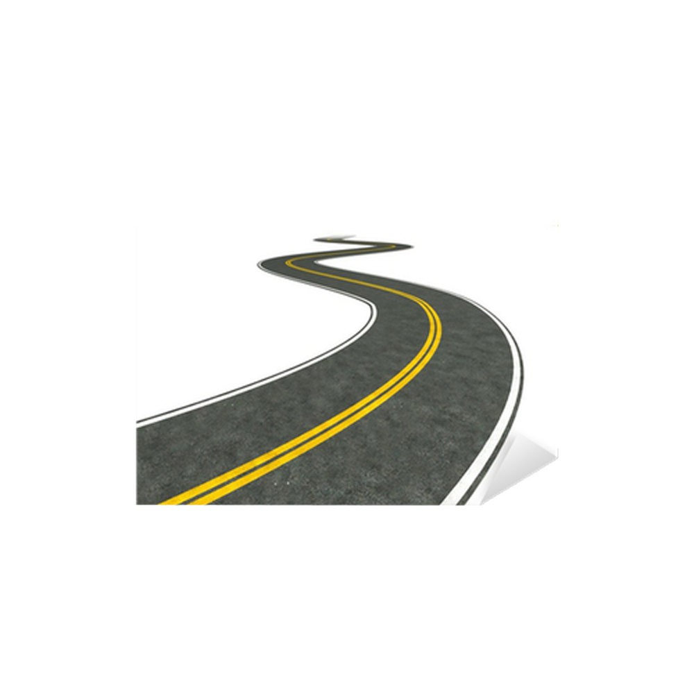 Road Sticker Transparent Clipart