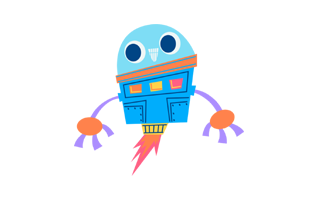 Robotic Free Sticker PNG