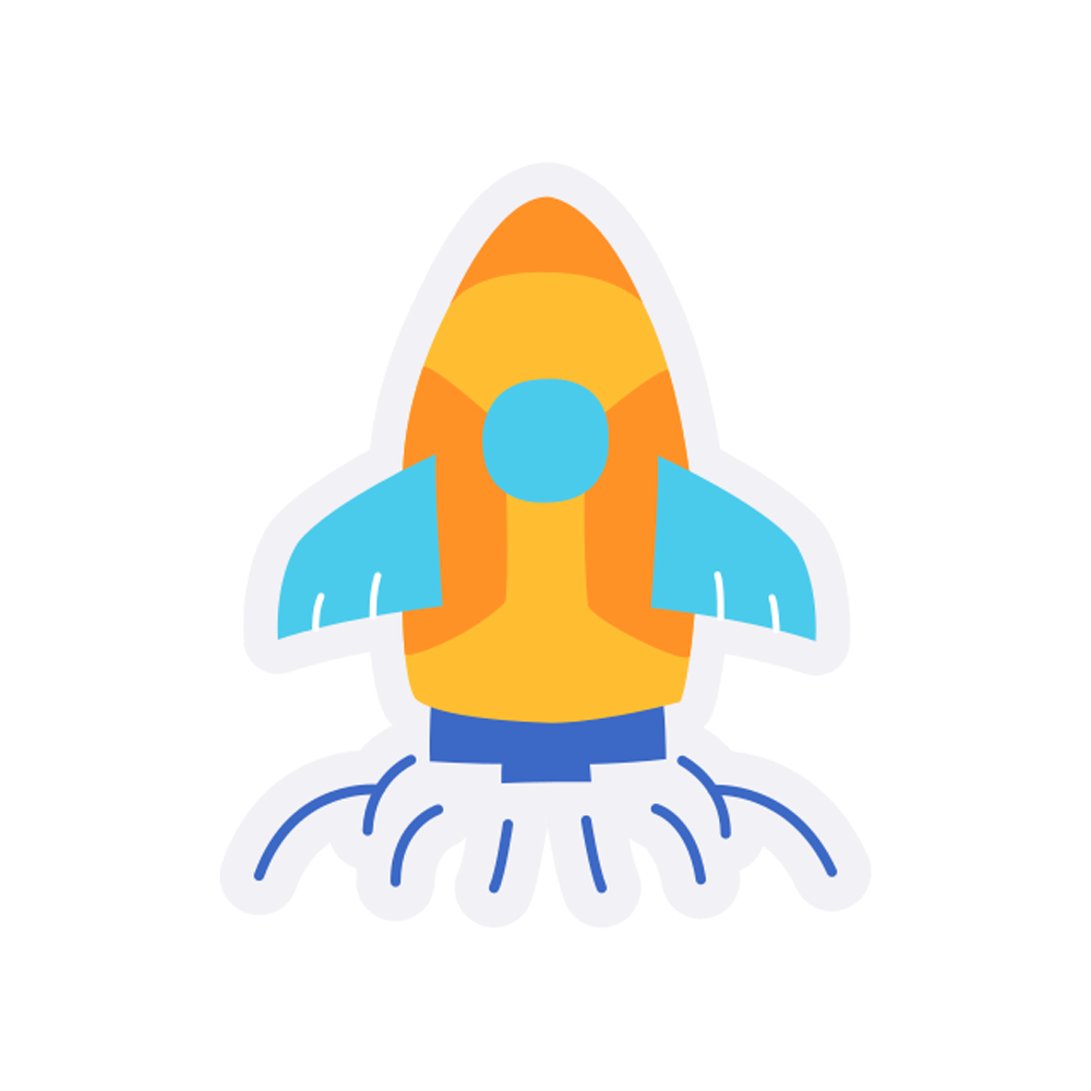 Rocket Sip Free Sticker Transparent Picture