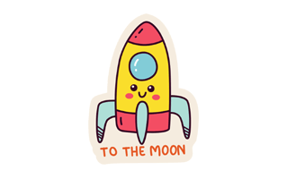 Rocket Sip Free Sticker PNG