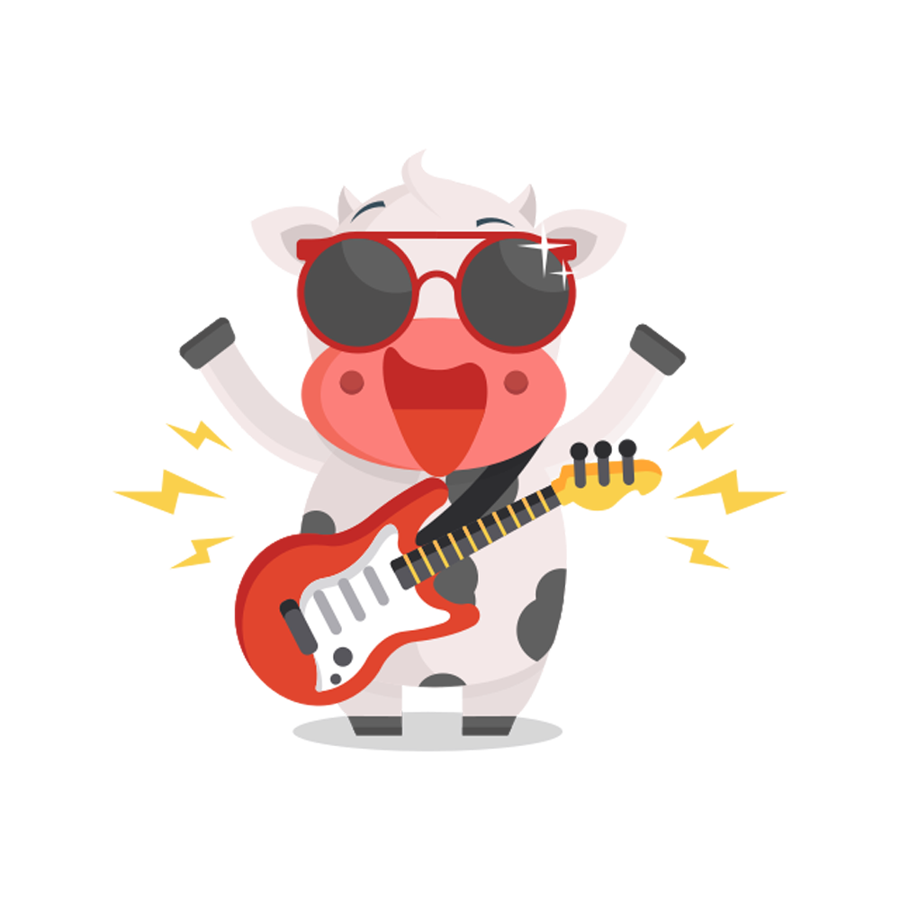 Rockstar Sticker Transparent Clipart