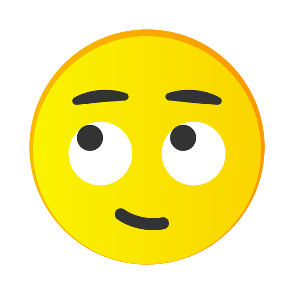 Rolling Eyes Free Sticker Transparent Clipart