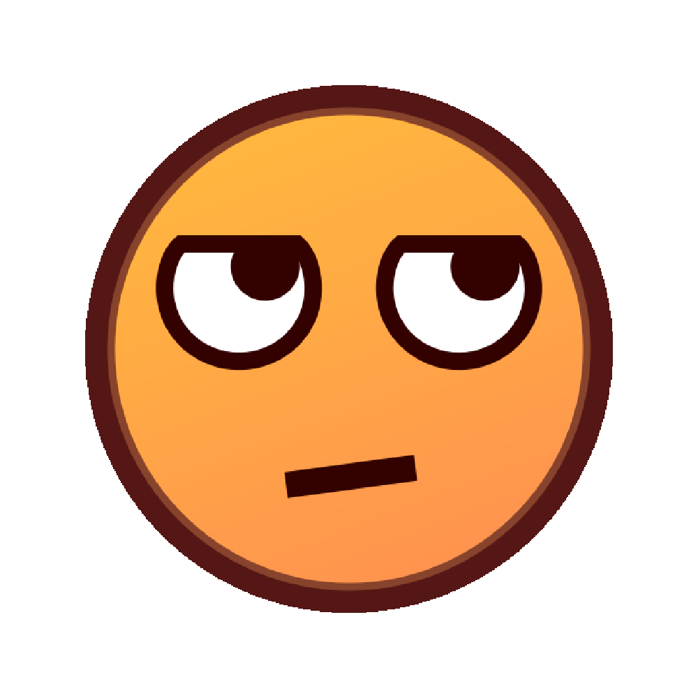 Rolling Eyes Free Sticker Transparent Gallery