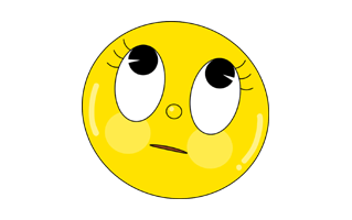 Rolling Eyes Free Sticker PNG