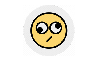 Rolling Eyes Sticker PNG