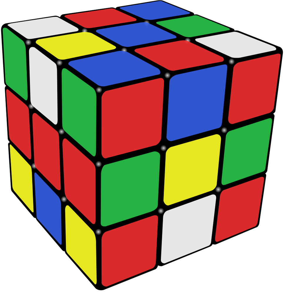 Rubiks Cube  Transparent Picture