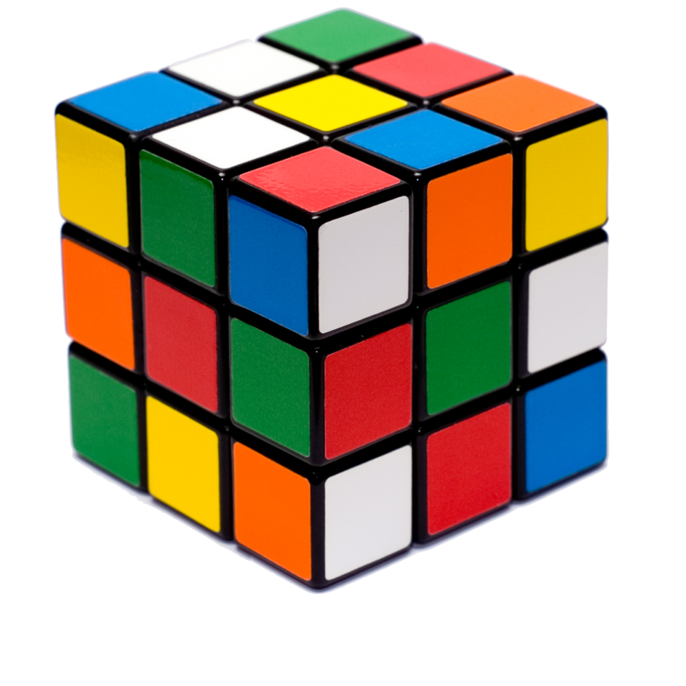 Rubiks Cube  Transparent Clipart