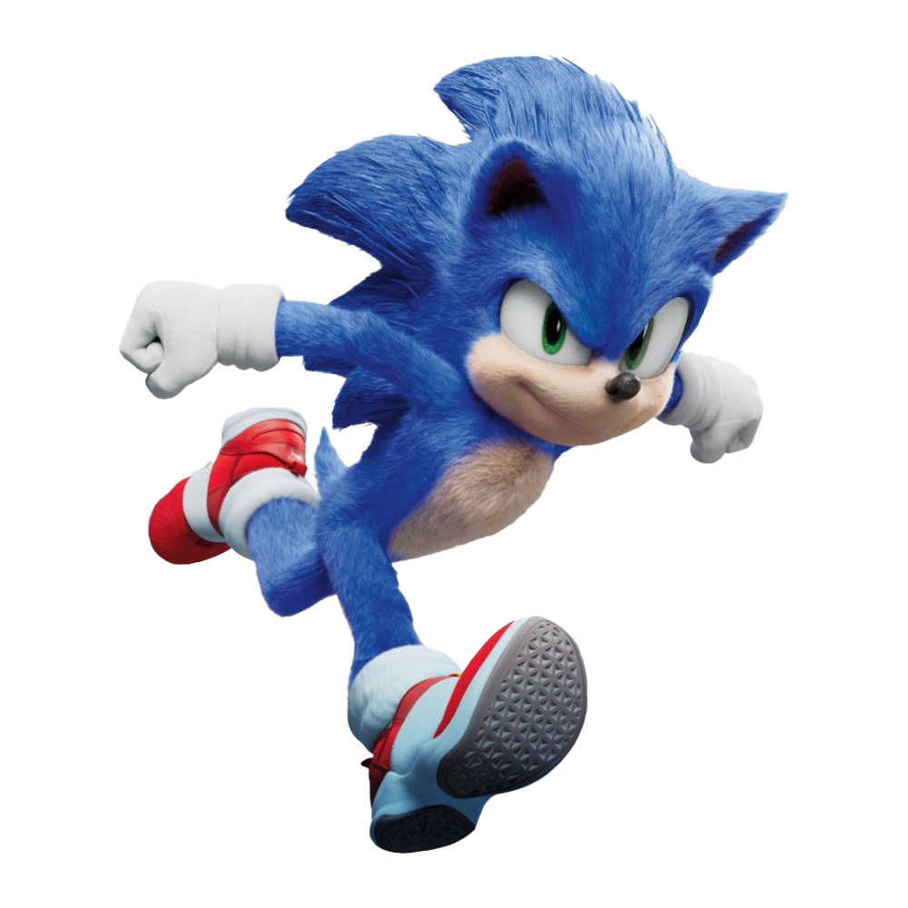 Run Sonic The Hedgehog Transparent Picture