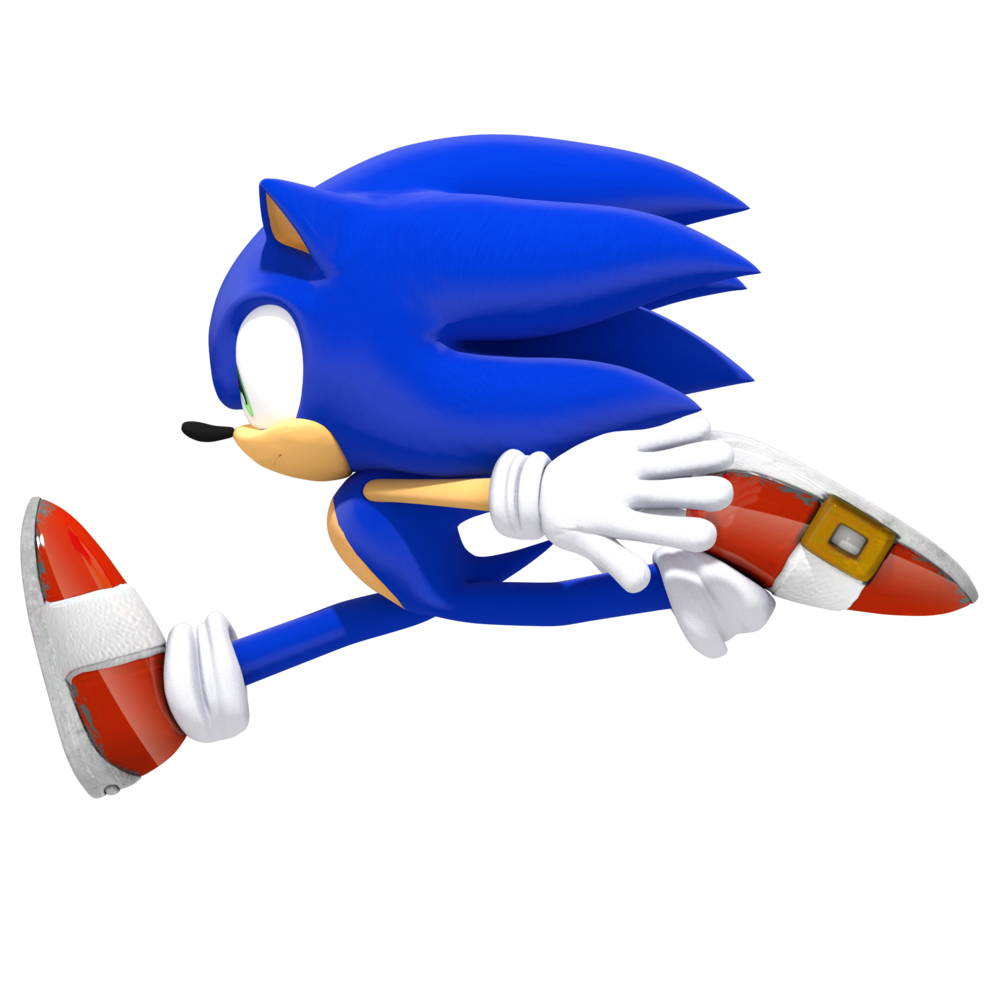 Run Sonic The Hedgehog Transparent Clipart