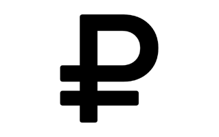 Russian Ruble Symbol PNG