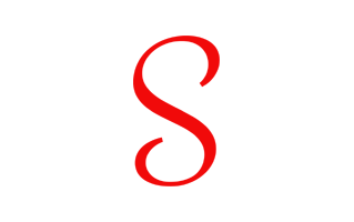 S Alphabet Red PNG
