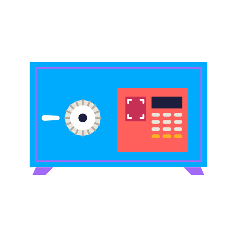 Safe Deposit Free Sticker Transparent Clipart