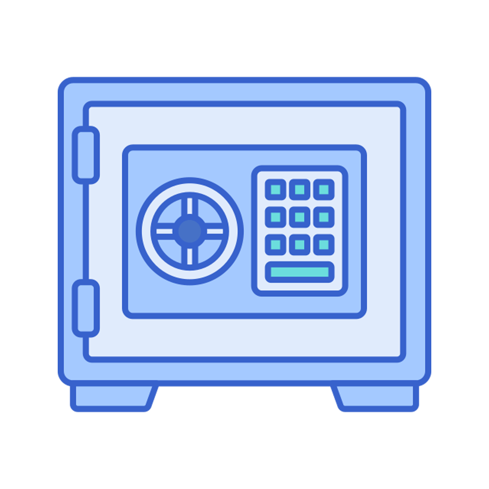 Safe Deposit Sticker Transparent Clipart