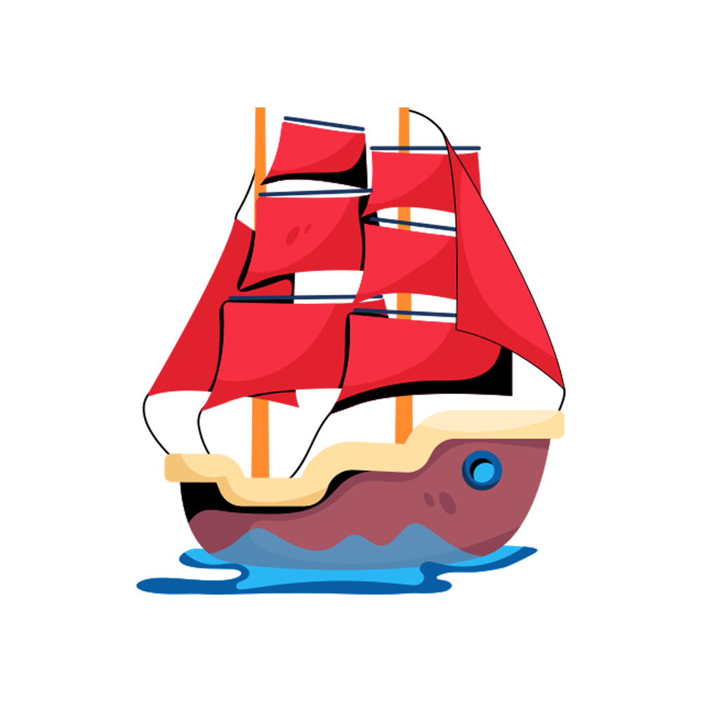 Sailing Sticker Transparent Gallery