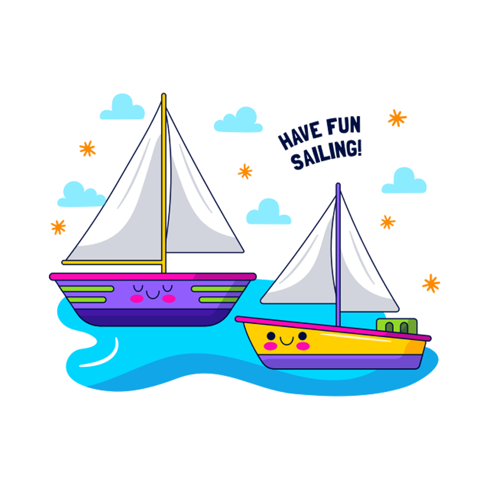Sailing Stickers Free Transparent Photo